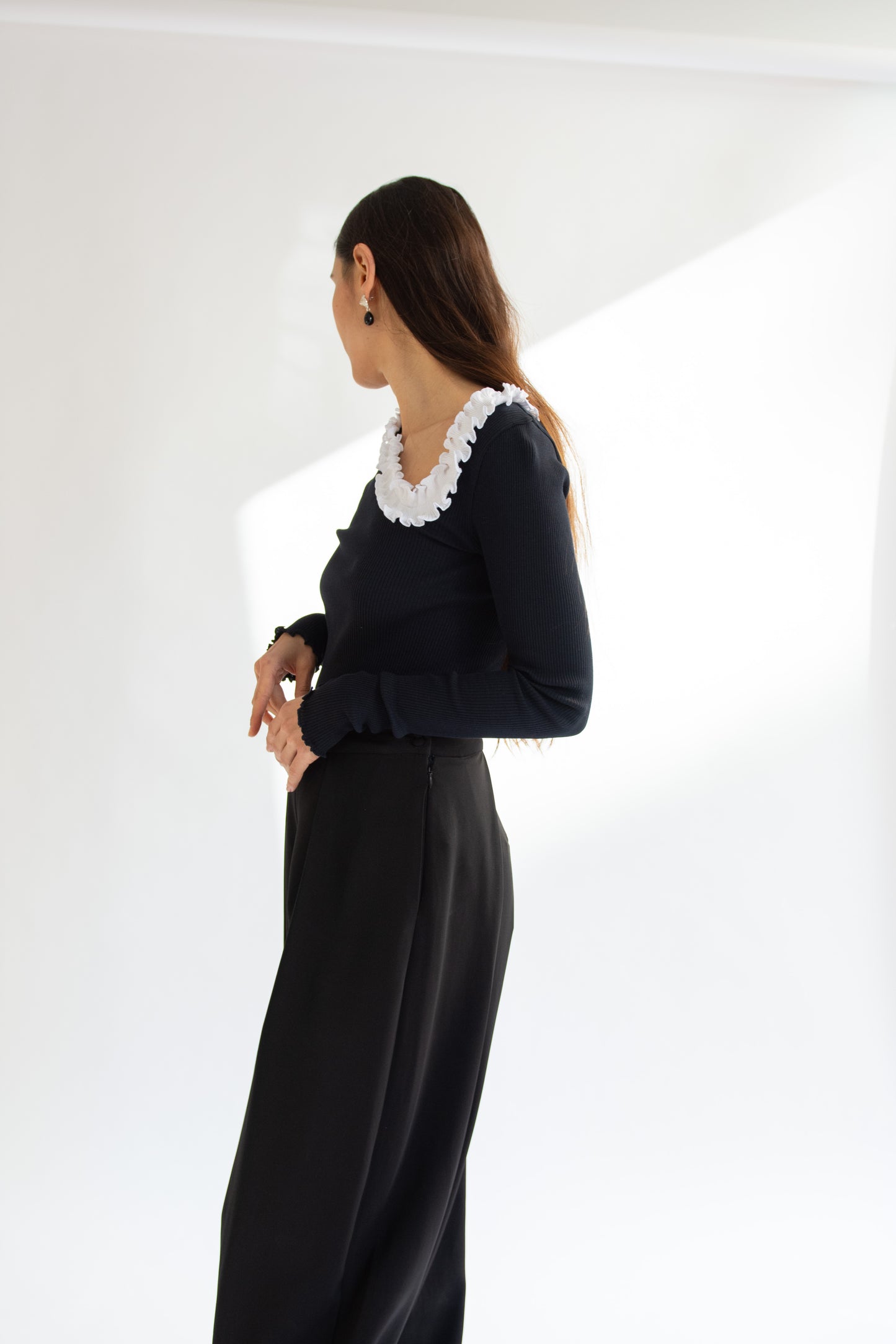 OPÉRASPORT, Evita Seamless Top, Black