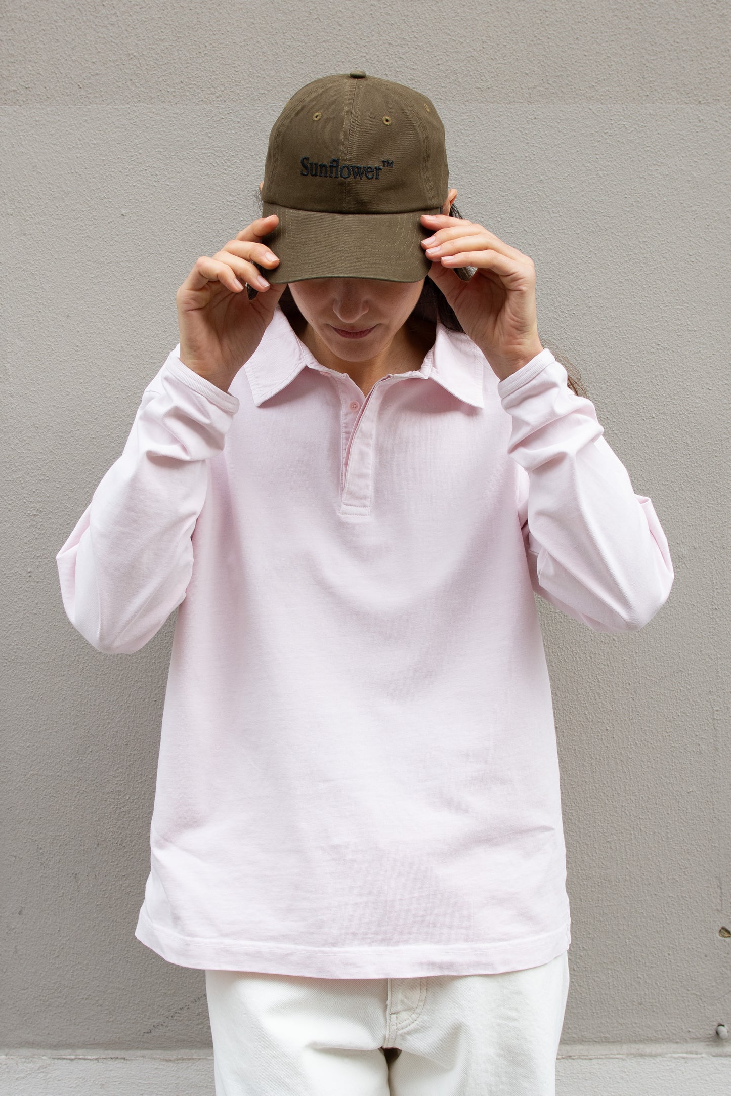 Sunflower, Logo dad cap washed twill, Brown
