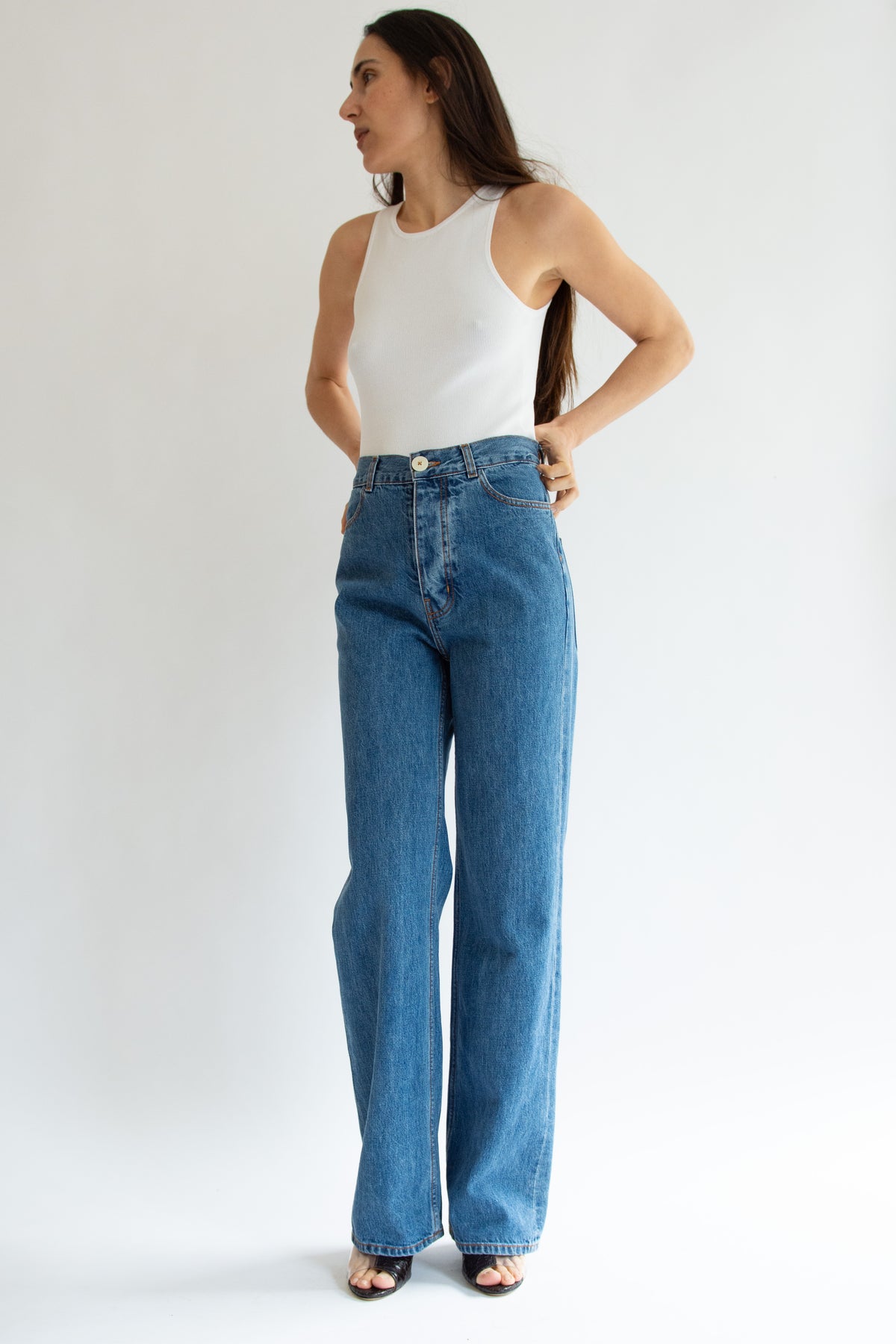 JESSE KAMM, Alta Jeans, Cowboy Blue