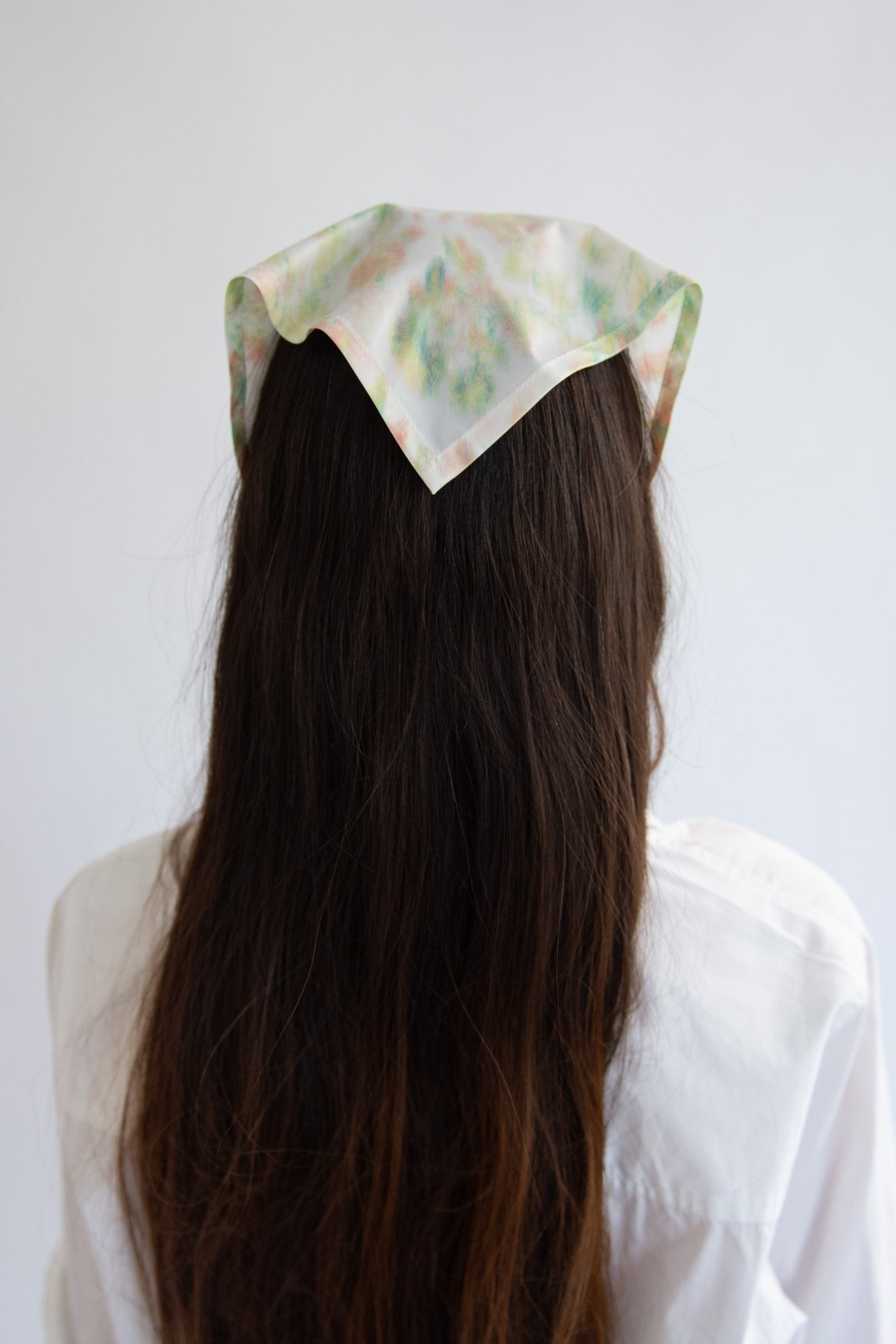 MR. LARKIN, Wilma Triangle Scarf,  Abstract Floral