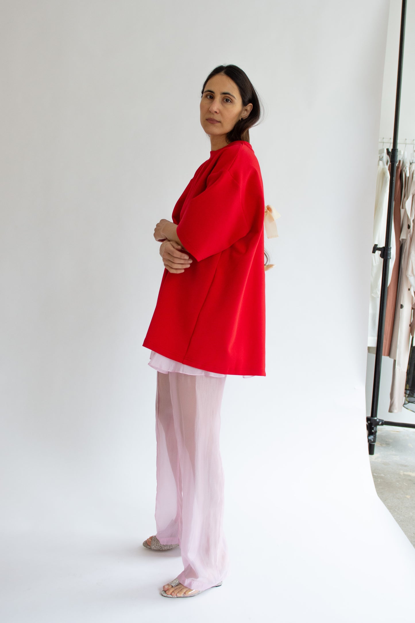 THE GARMENT, TG Bow Tee, Red