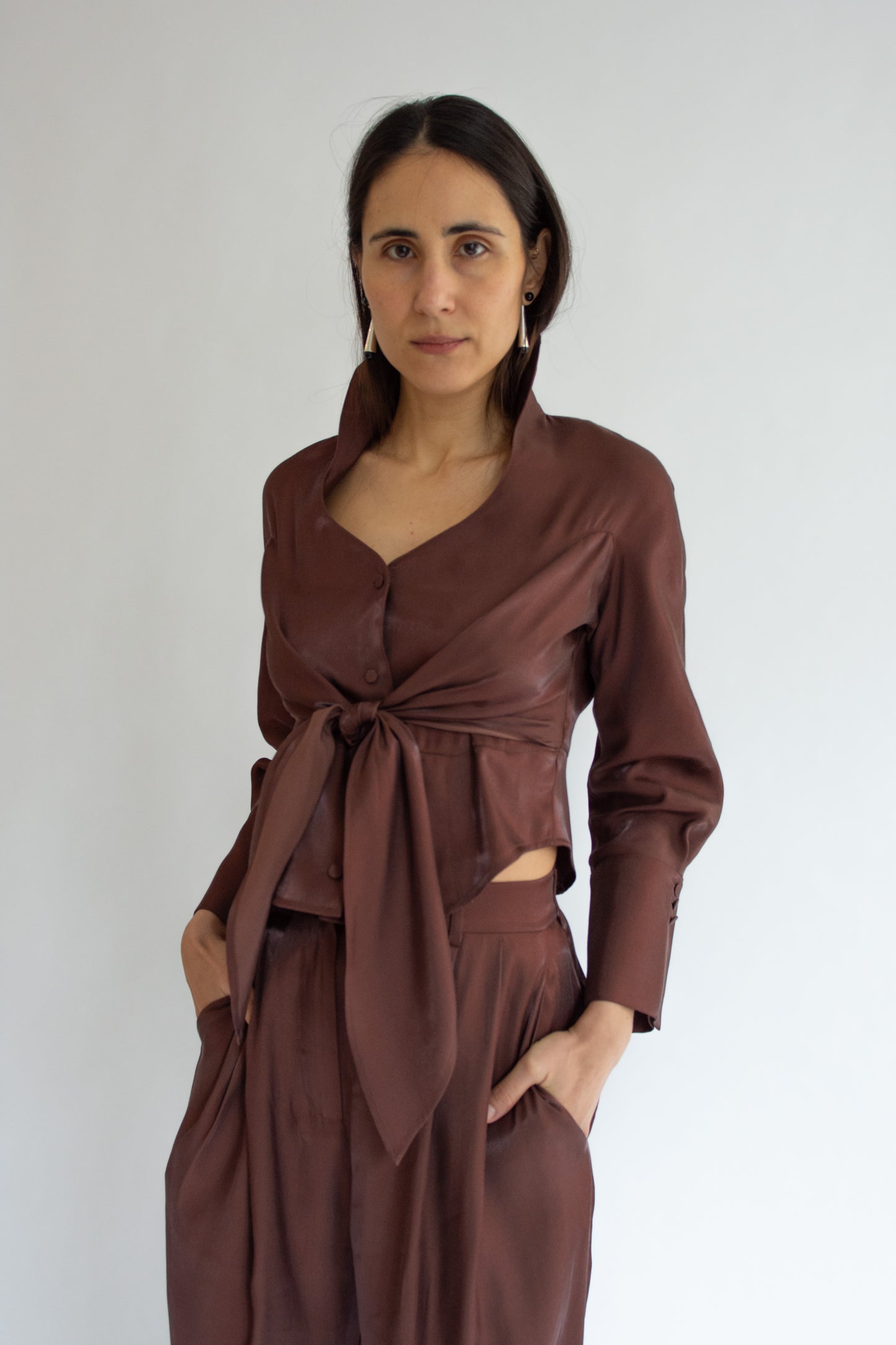 MR. LARKIN, Rosalie Top, Chocolate