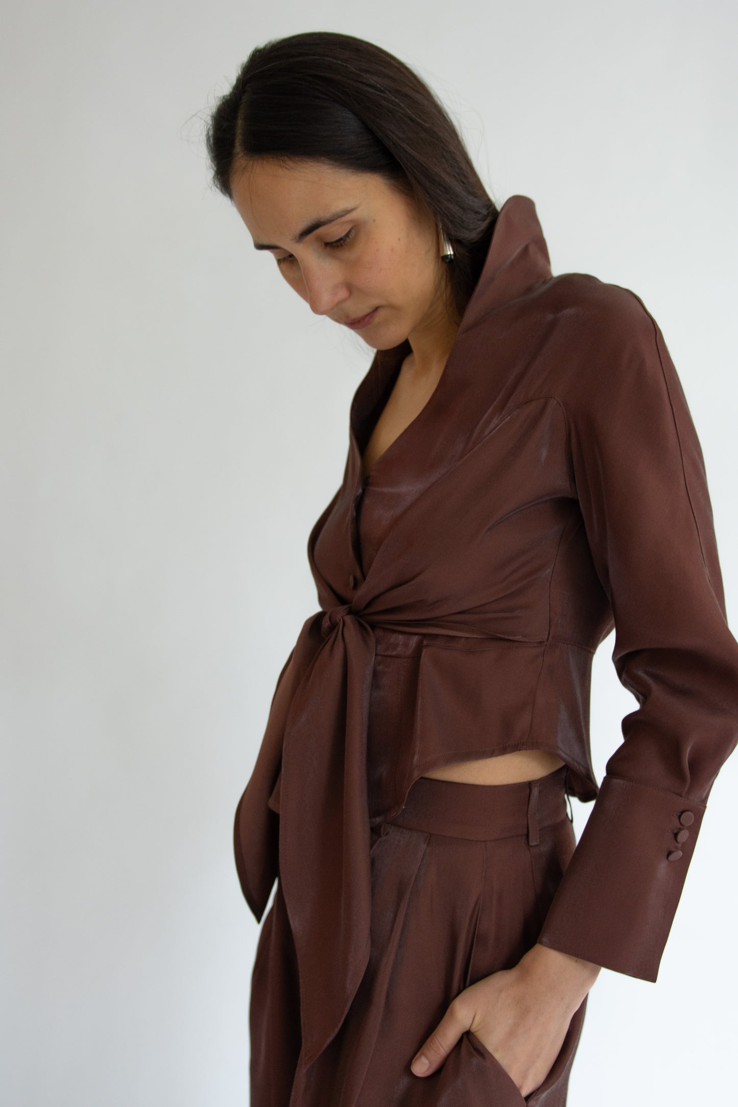 MR. LARKIN, Rosalie Top, Chocolate