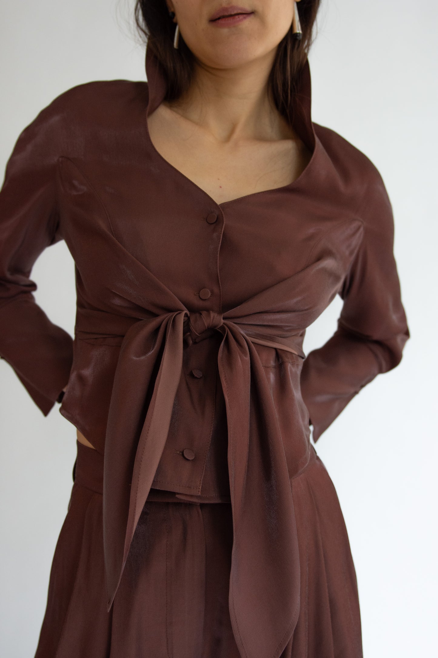 MR. LARKIN, Rosalie Top, Chocolate