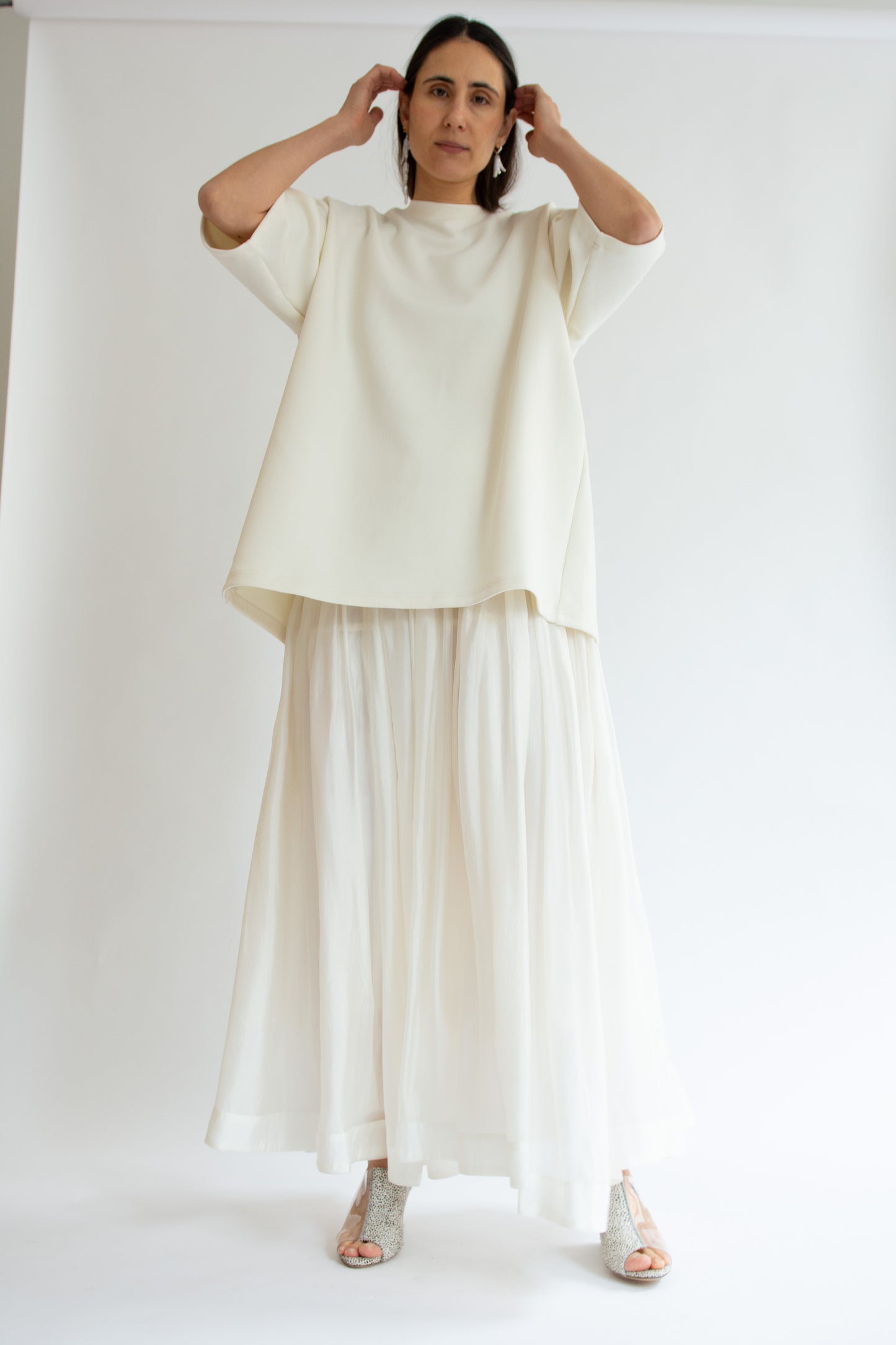 THE GARMENT, TG Bow Tee, Cream