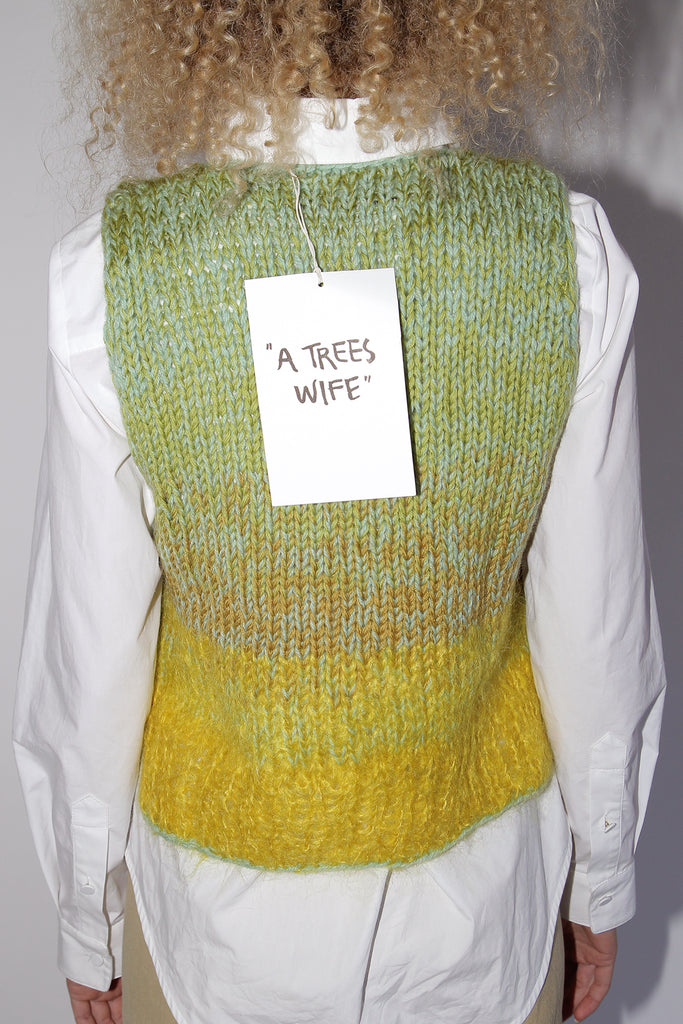 MARIA LENSKJOLD x Mr. Larkin, 'A Trees Wife', Knit Vest