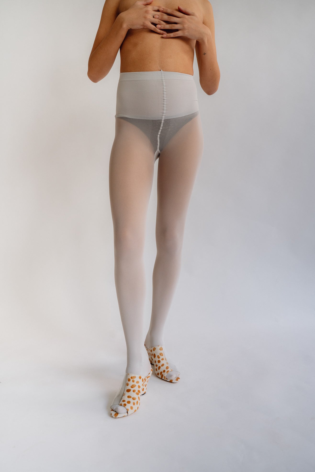 SWEDISH STOCKINGS, Svea Premium Tights, Light Grey