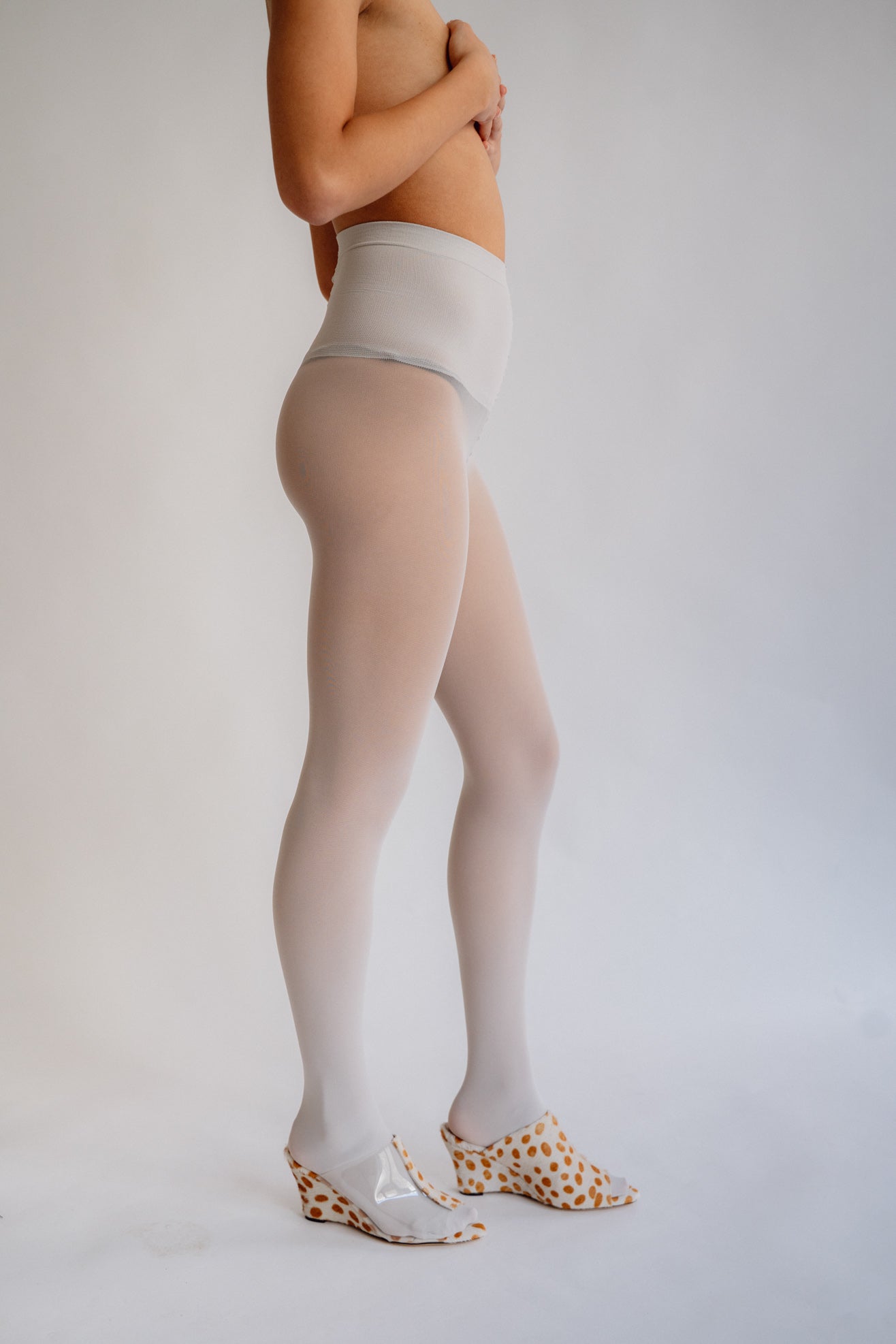 SWEDISH STOCKINGS, Svea Premium Tights, Light Grey