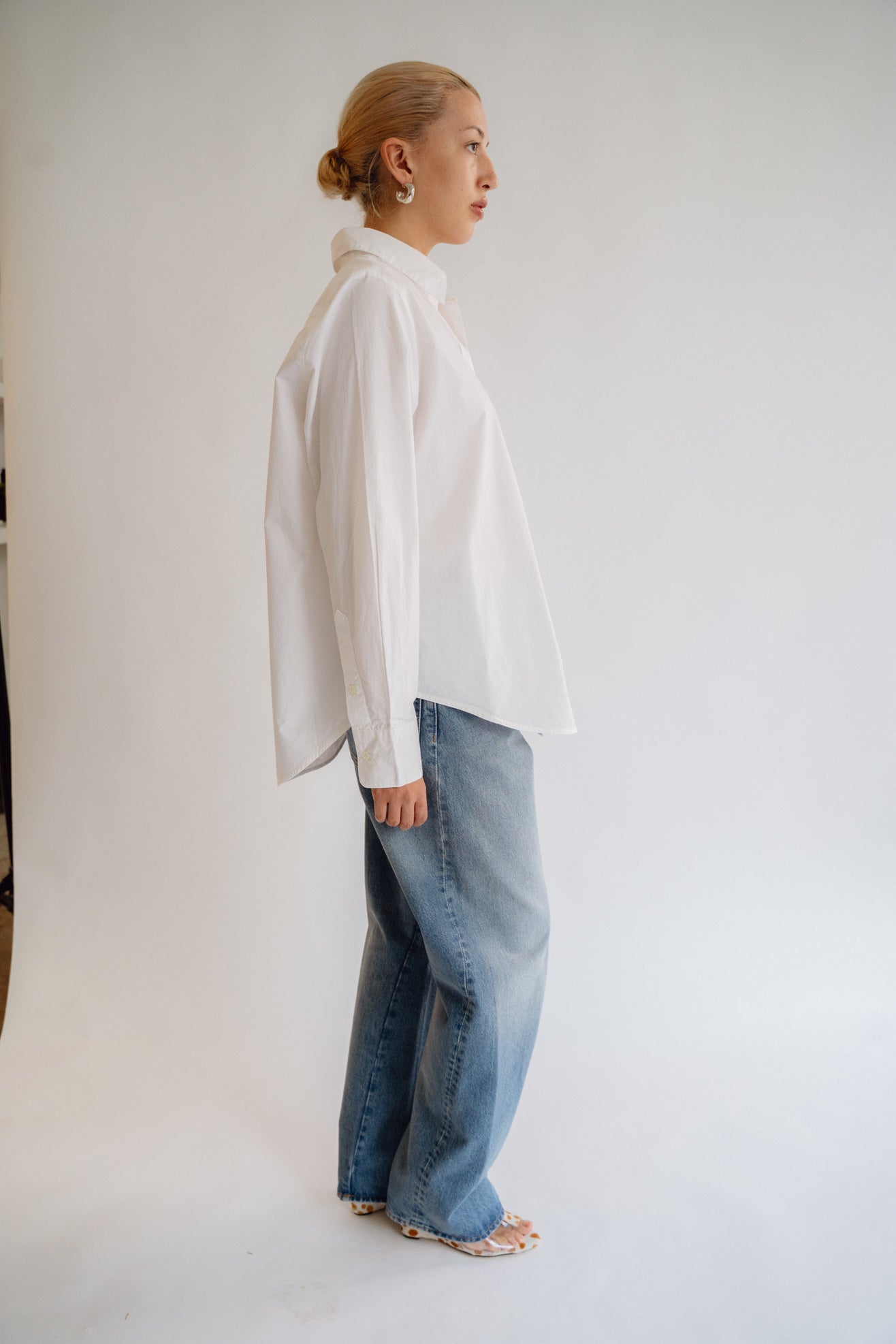 MR. LARKIN, Power Shirt, Off White
