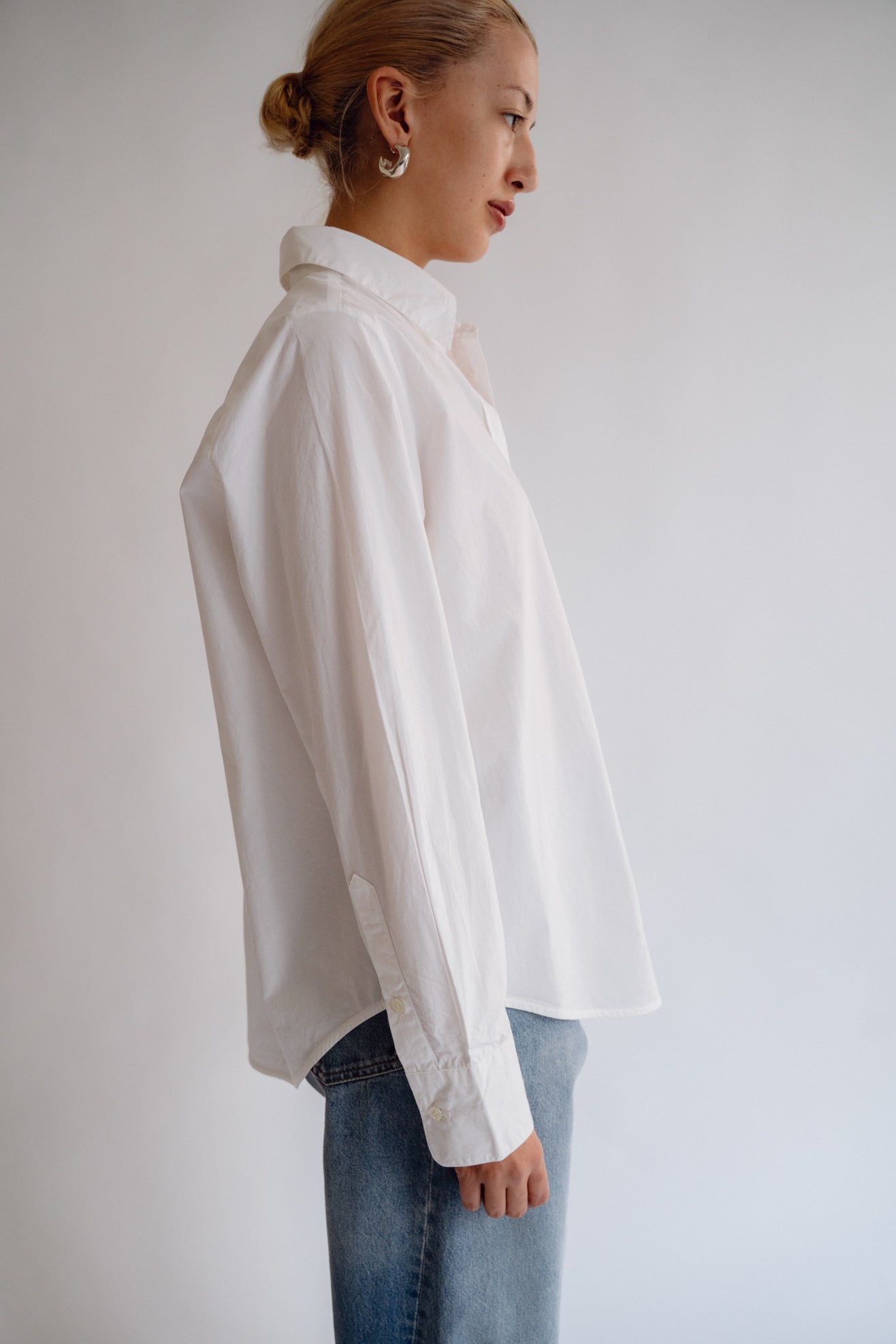 MR. LARKIN, Power Shirt, Off White