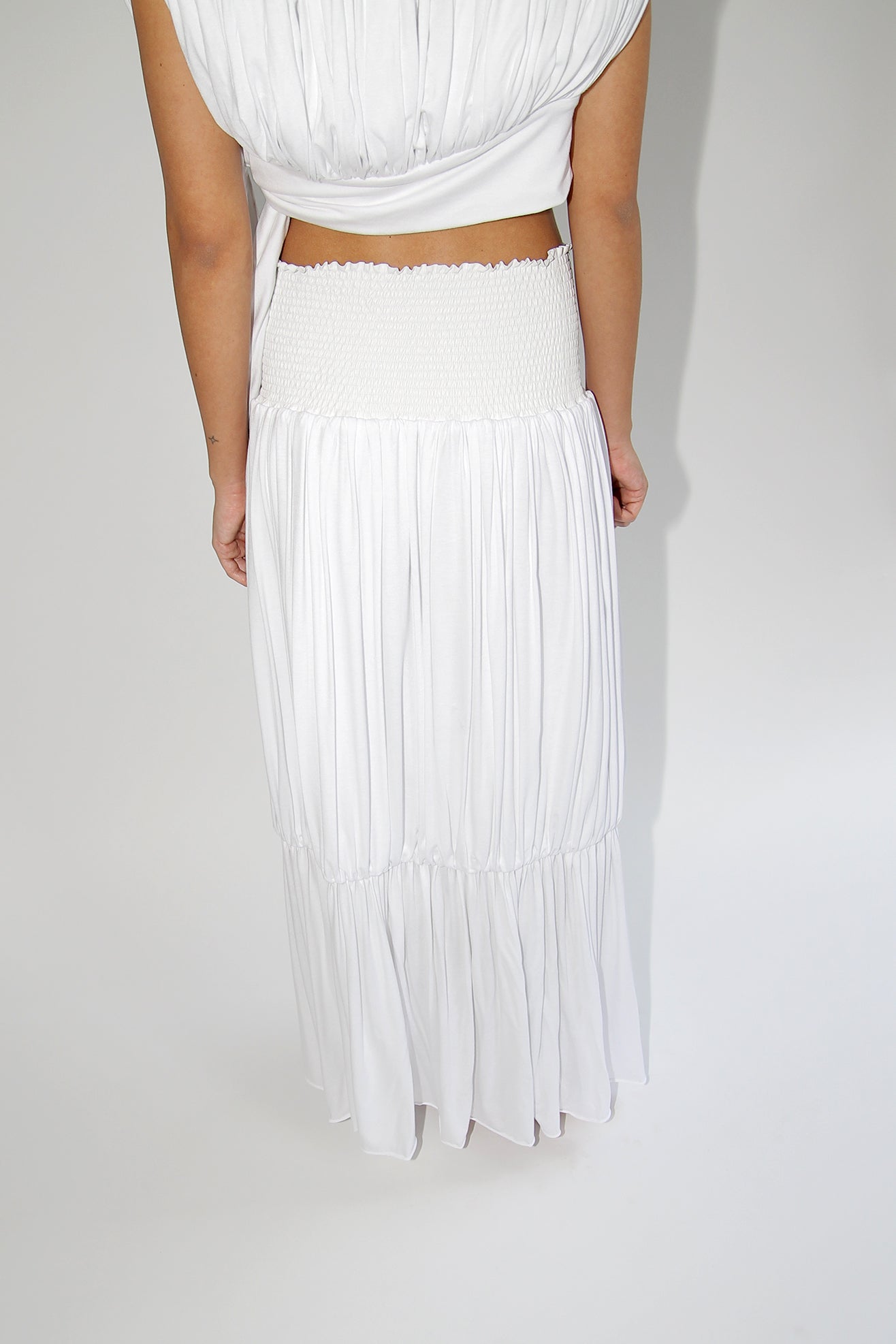 NICKLAS SKOVGAARD, Cathy Skirt, White