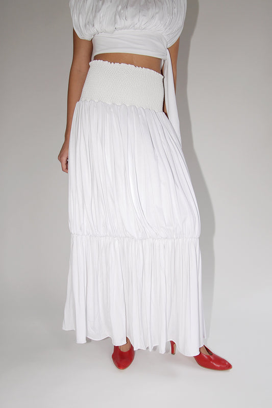 NICKLAS SKOVGAARD, Cathy Skirt, White