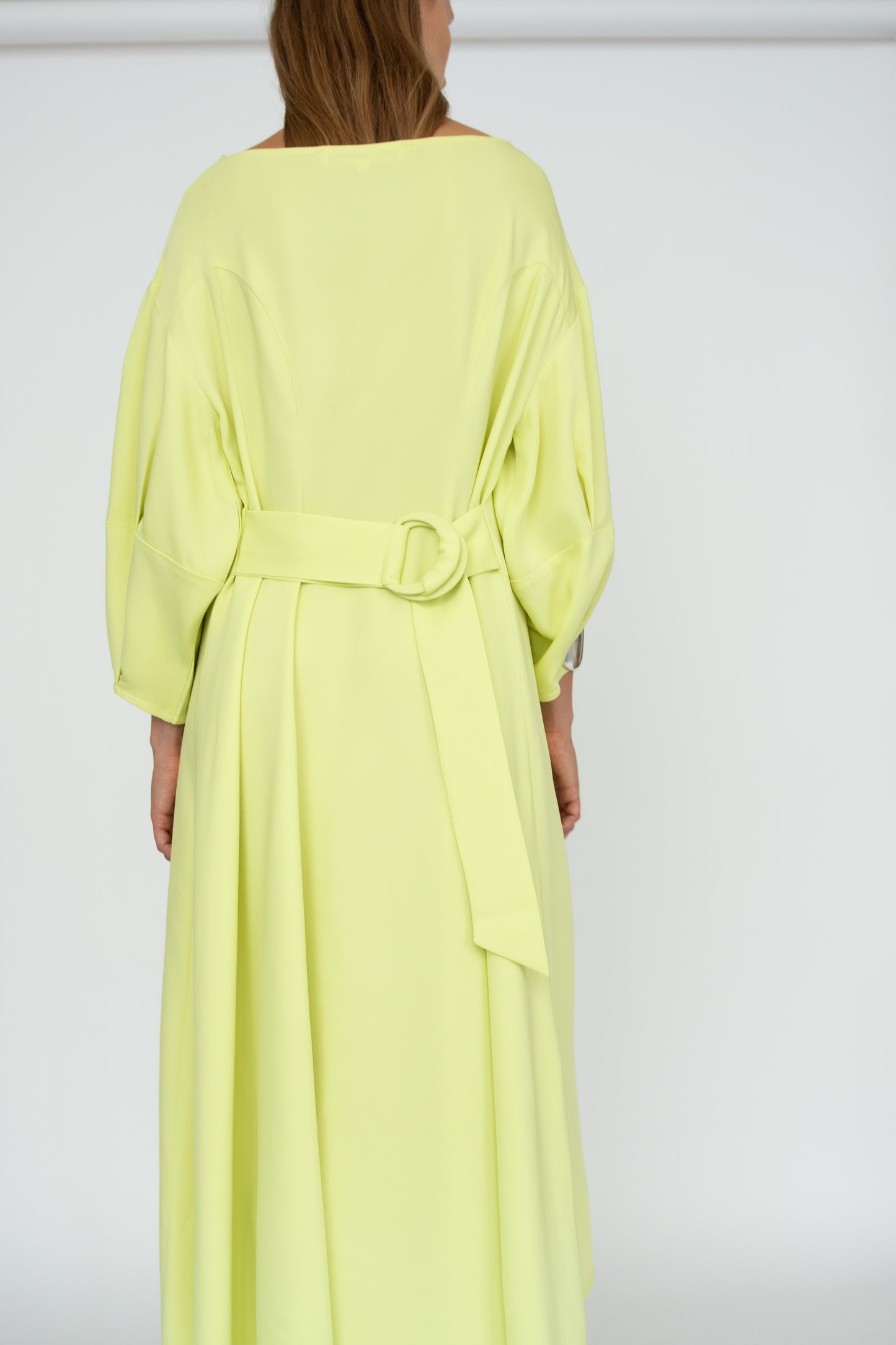 MR. LARKIN, Orla Dress, Citron