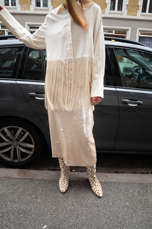 MR. LARKIN, Ana Sequin Skirt