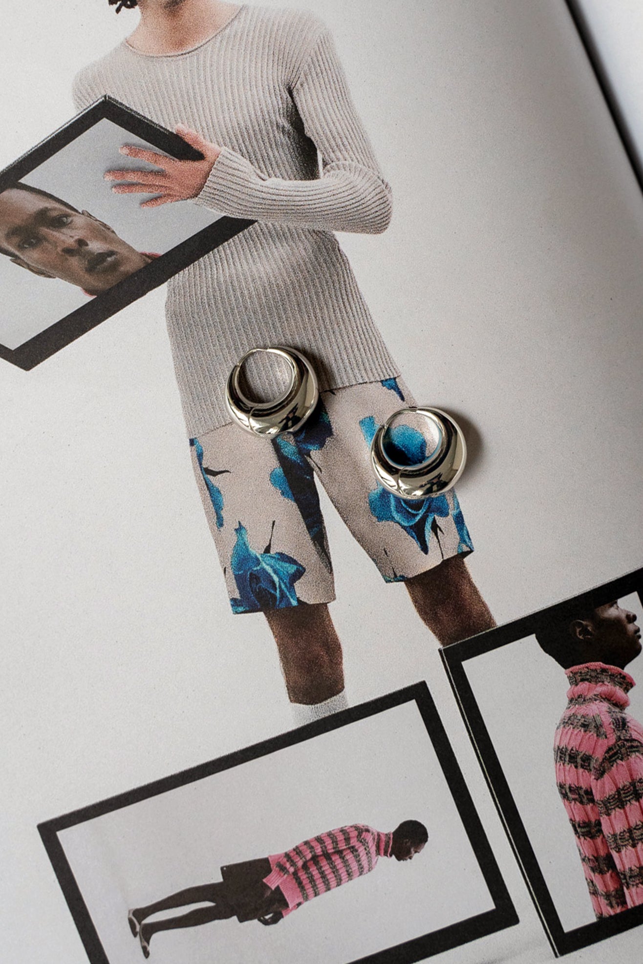 RACHEL COMEY, Alpha Earring, Silver