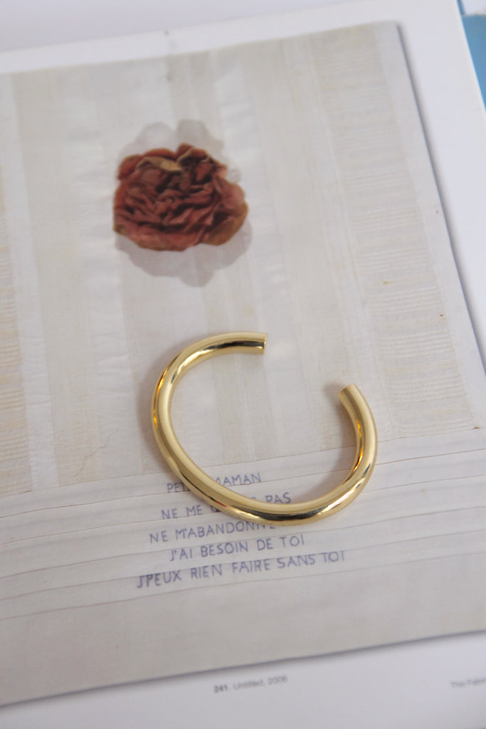 TRINE TUXEN, Willow Bangle, Goldplated