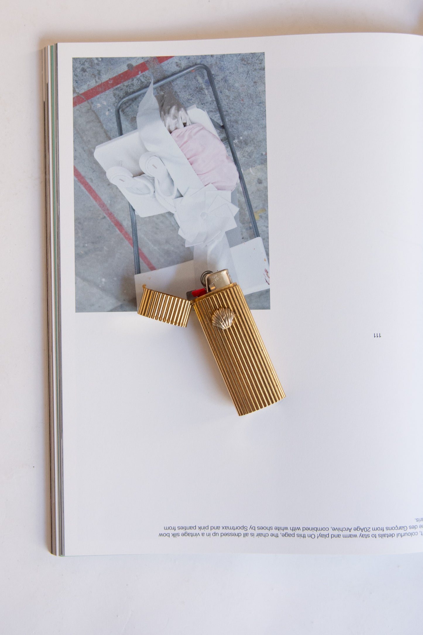 JUJU VERA, Shell Lighter Holder, Brass