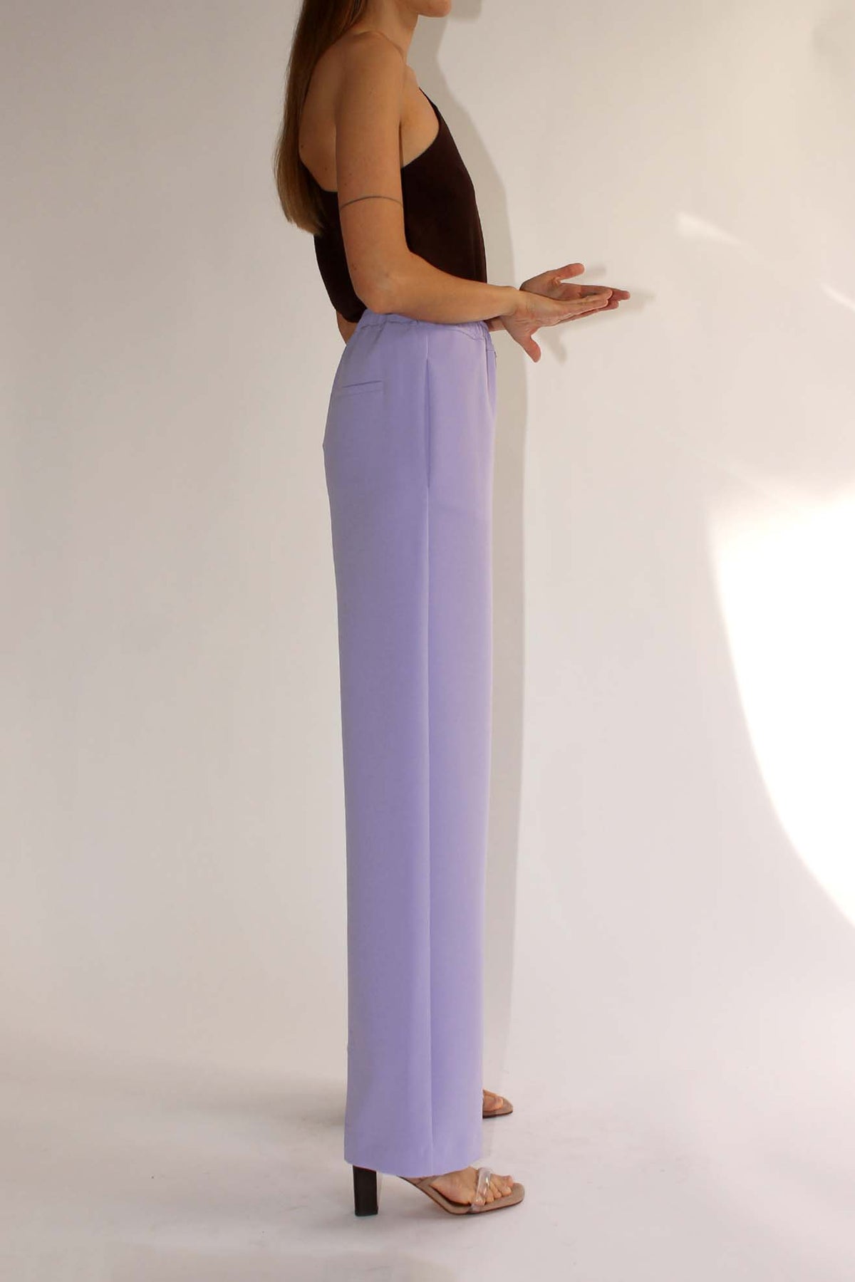 MR. LARKIN, Alice Track Pant, Retro Purple