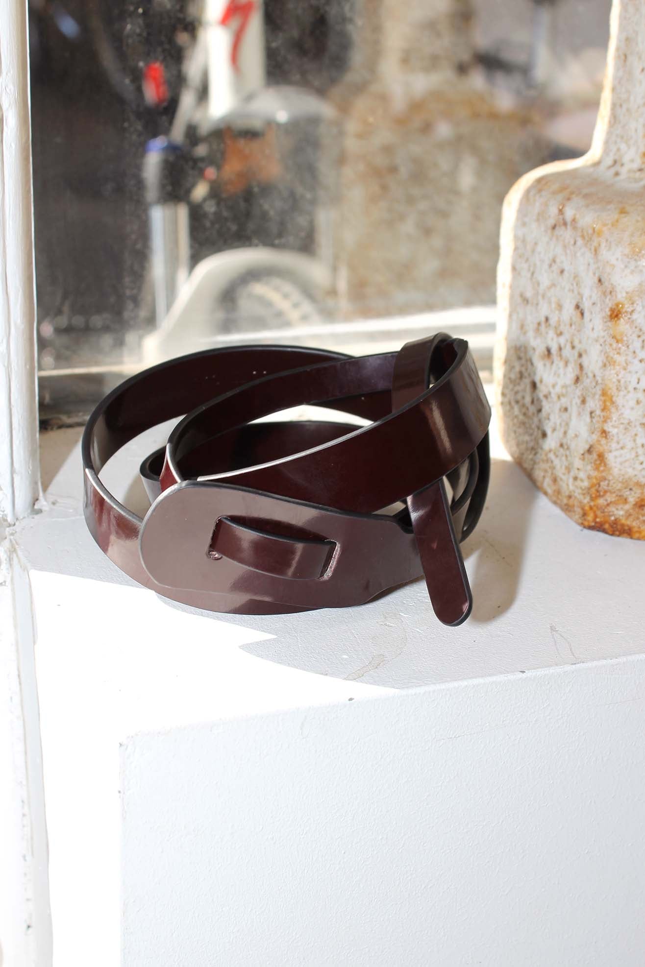 RACHEL COMEY, Cinch Belt, Bordo